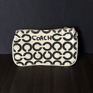 Coach Monogram Wristlet